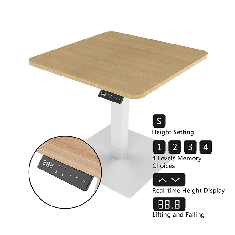 Home Furniture Sofa Side Coffee Lifting Table Height Adjustable Electric Supplies for Hotel Patio Bar