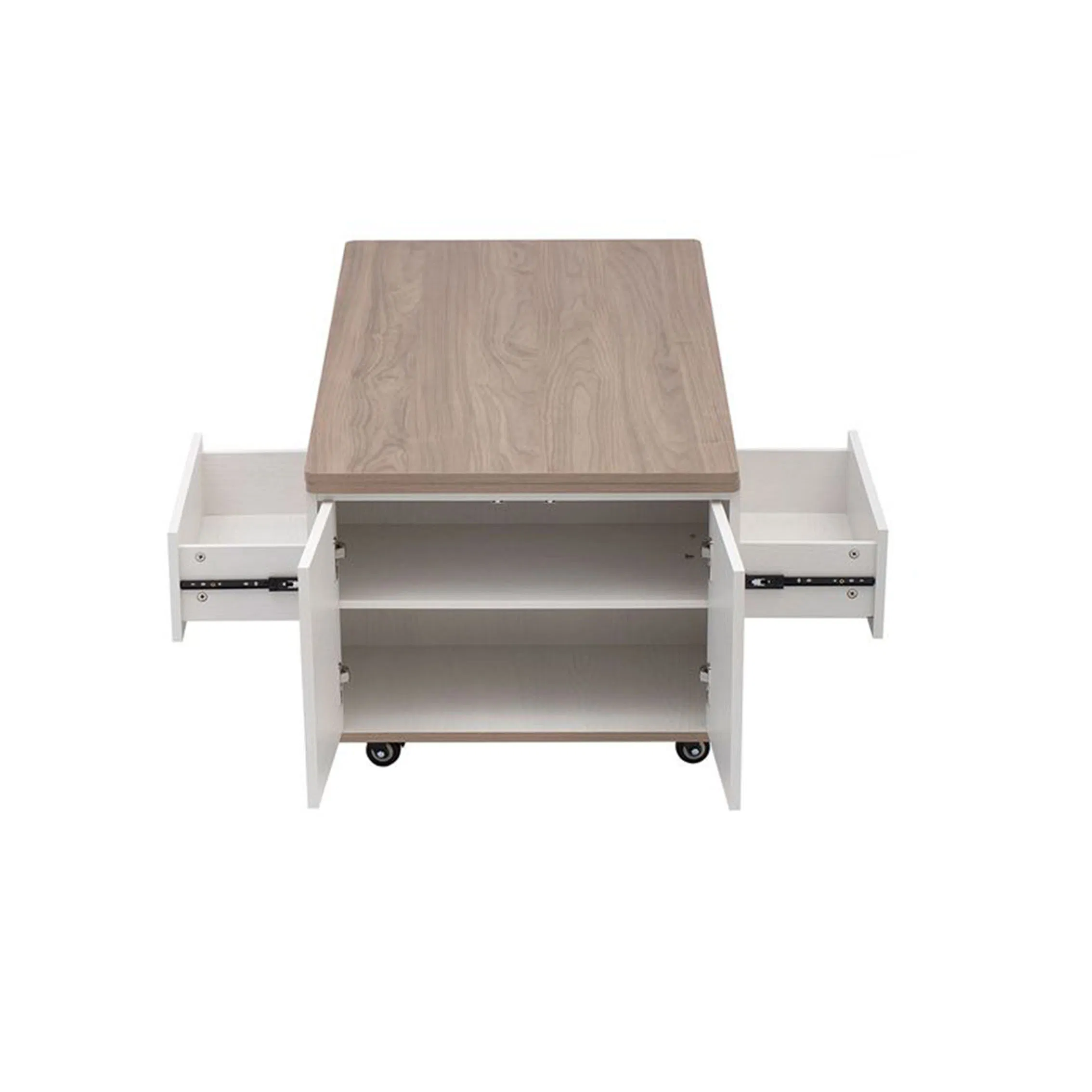 Coffee Table with Lift Top Wooden High Gloss Multifunctional Marble Luxury Extendable MDF Mechanism Transformer
