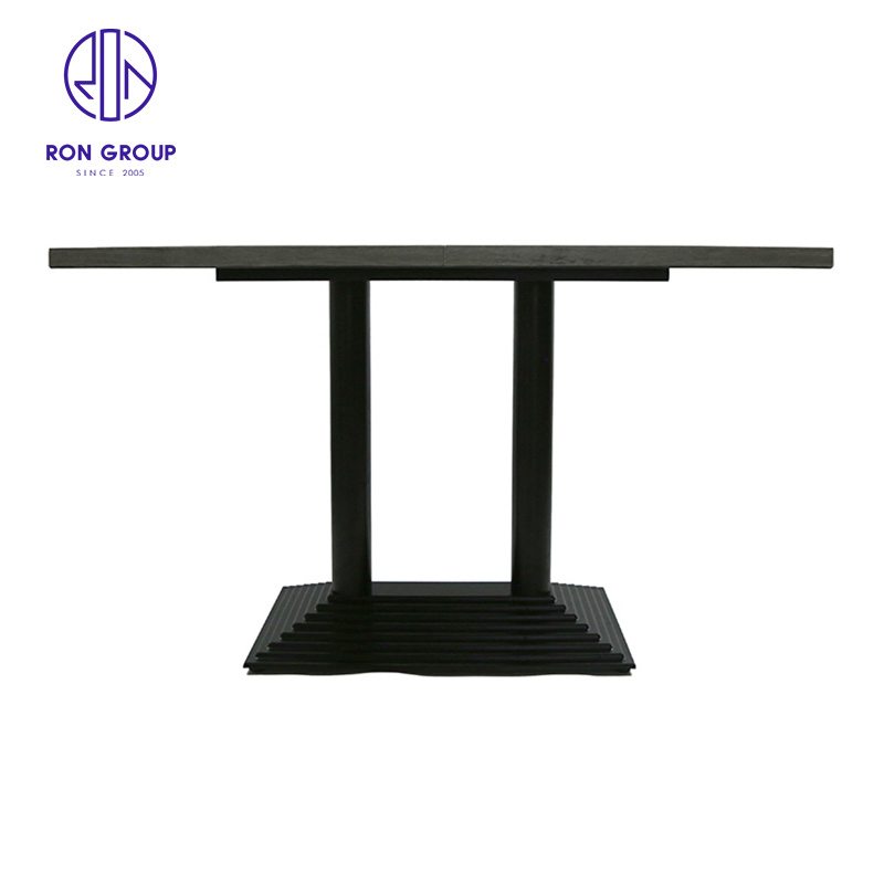 Wholesales Price Ceramic Dining Table Furniture Outdoor Rectangle Table for Hotel Restaurant Wedding