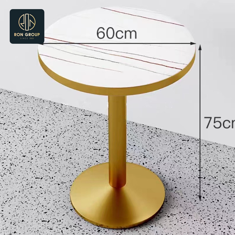 Modern Foshan Commercial Hotel Furniture Cafe Sofa Booth Seating Round Square Marble Restaurant Chair and Table for Coffee Shop Restaurant