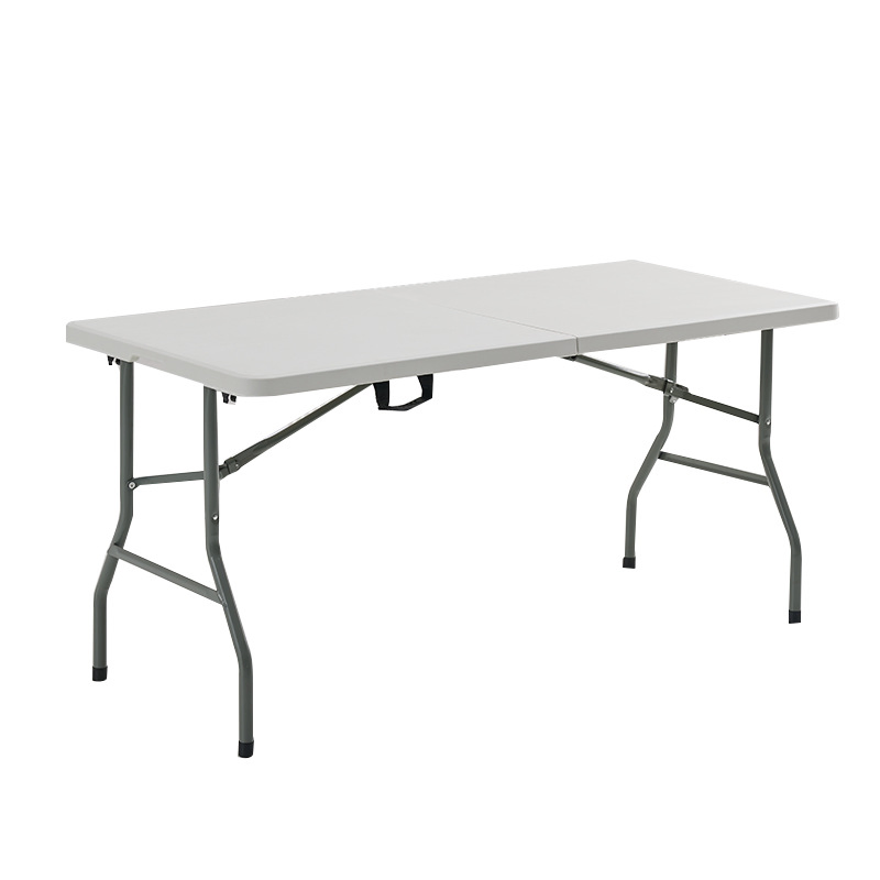 Outdoor Camping Banquet Furniture Plastic Folding Dining Table for Wedding Garden Home Restaurant Garden