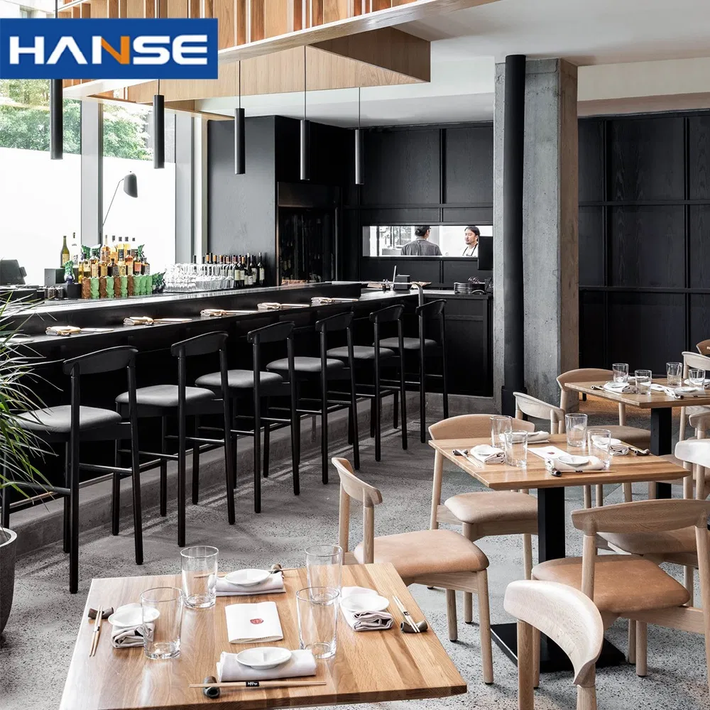 Restaurant One -Stop Solution Customized Full Furniture High-End Luxury Restaurant Chairs and Tables Sets