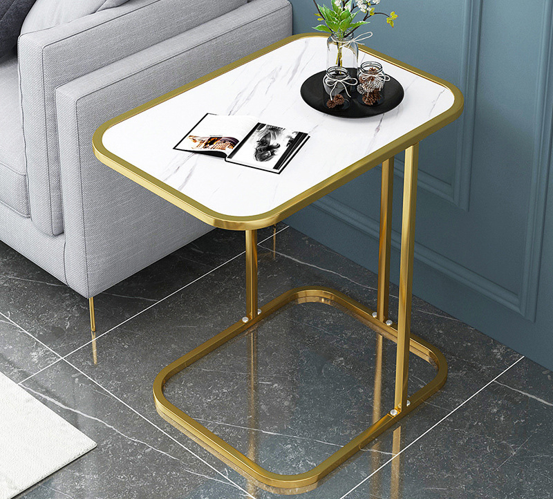 Modern New Style Home Living Room Furniture Wooden Metal Console Coffee Table