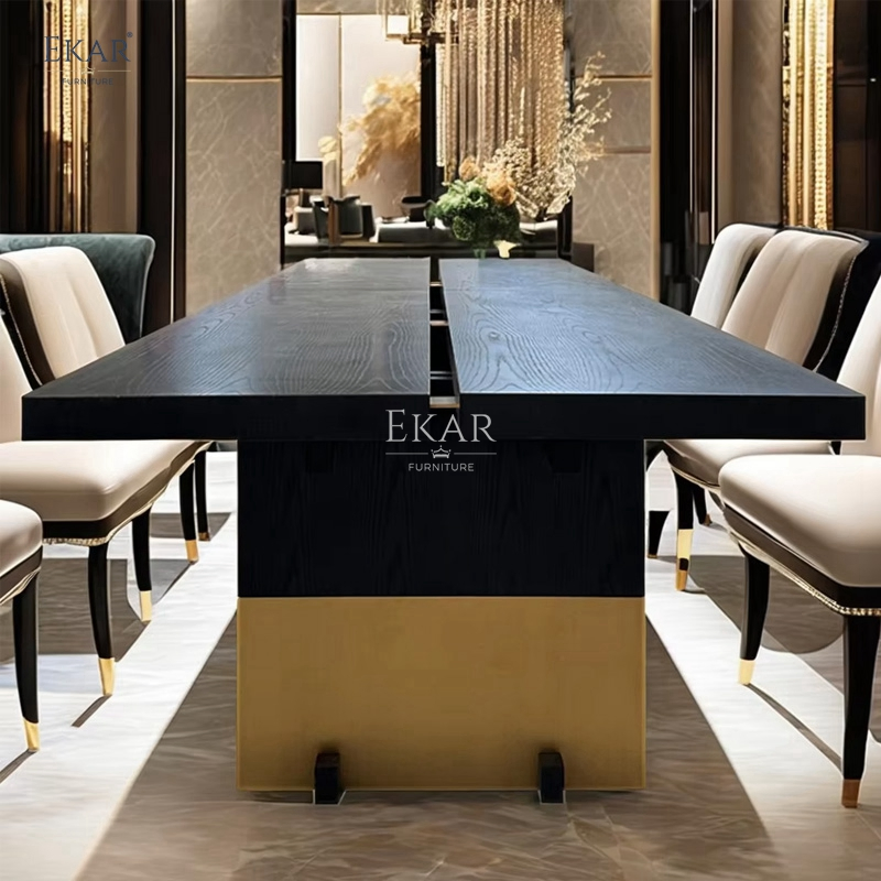 Modern Wooden Dining Table Stylish and Functional Design for Contemporary Dining Spaces