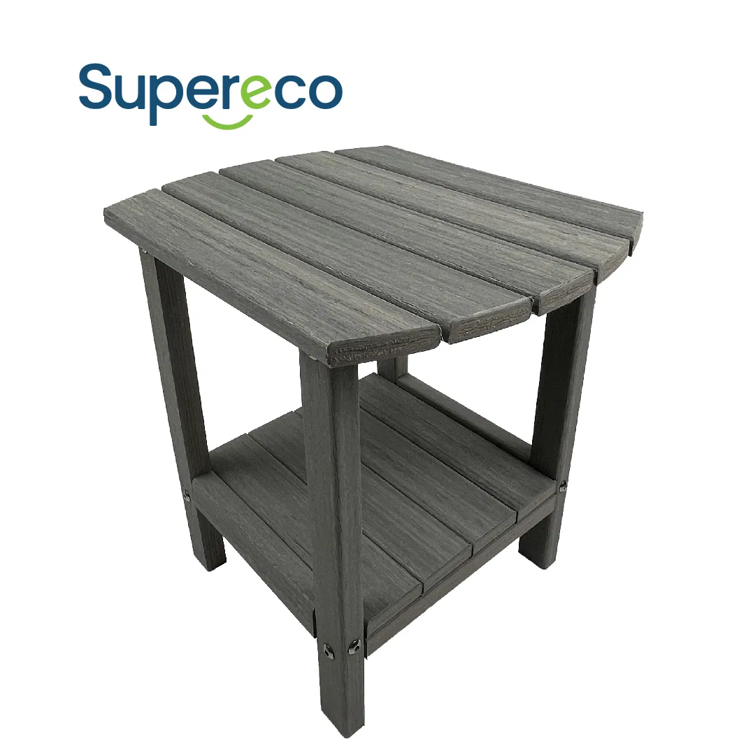 Outdoor Bedroom Balcony Porch Patio Garden Commercial Residential HDPE End Side Table