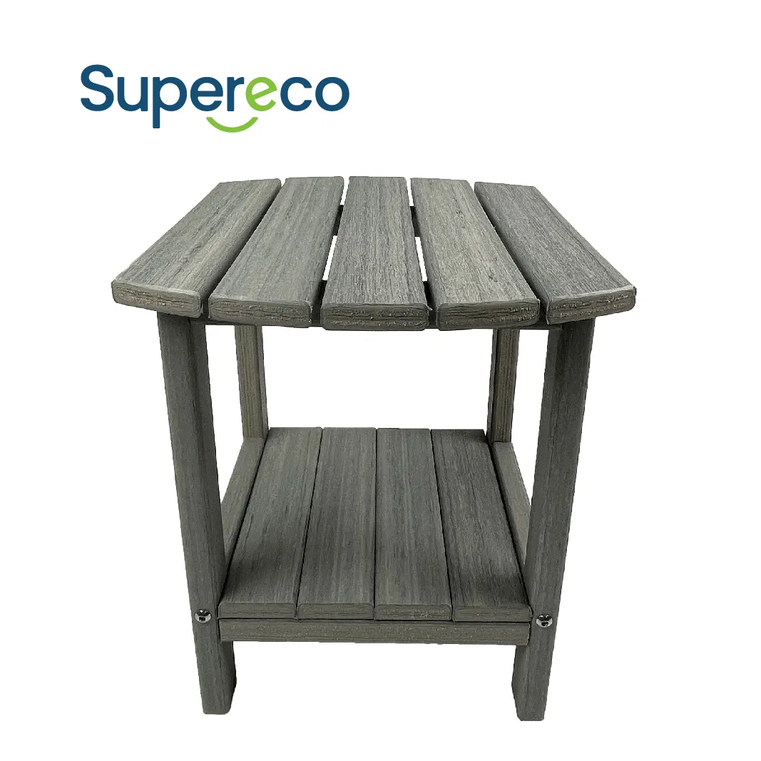 Outdoor Bedroom Balcony Porch Patio Garden Commercial Residential HDPE End Side Table
