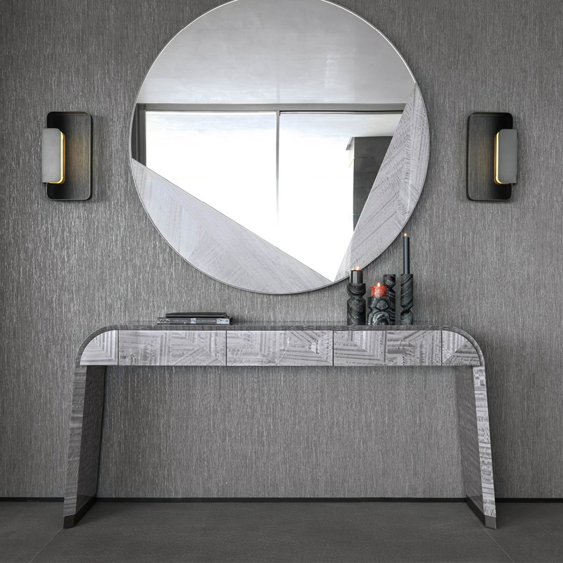 Luxury Modern Console Table with Storage: Ideal for Entryways