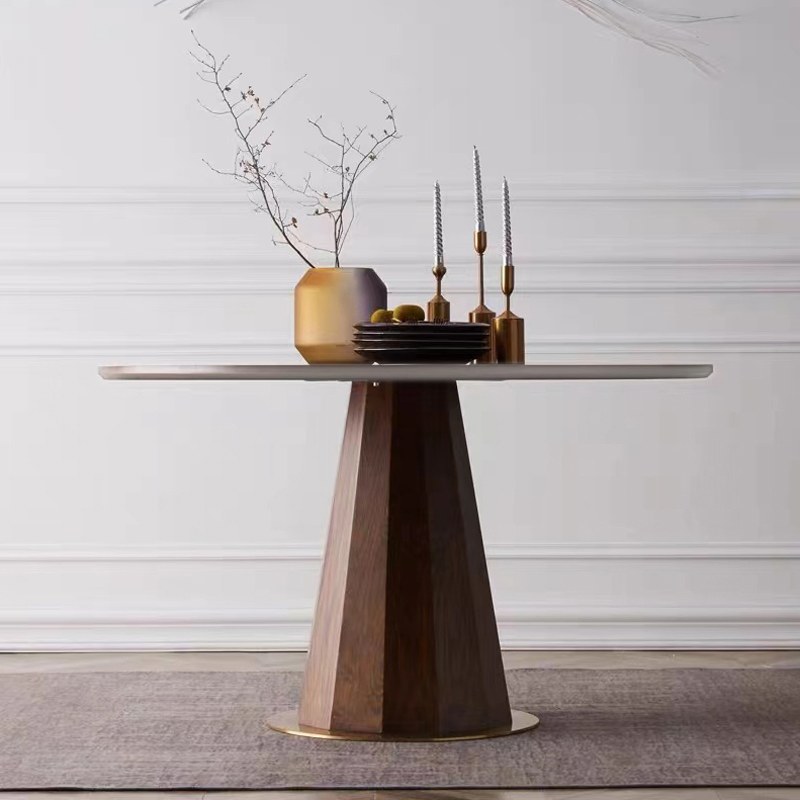 High Quality Elegant Luxury Dining Room Furniture Set Modern Restaurant Kitchen Wooden Dining Chairs and Table