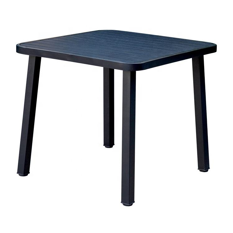 Wholesale Low Price Outdoor Garden Furniture Outdoor Side Plastic Wood Patio Coffee Table