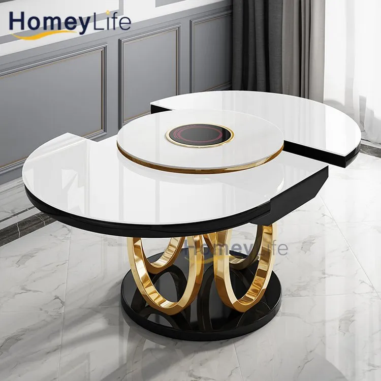 Italian Style Marble Dining Set