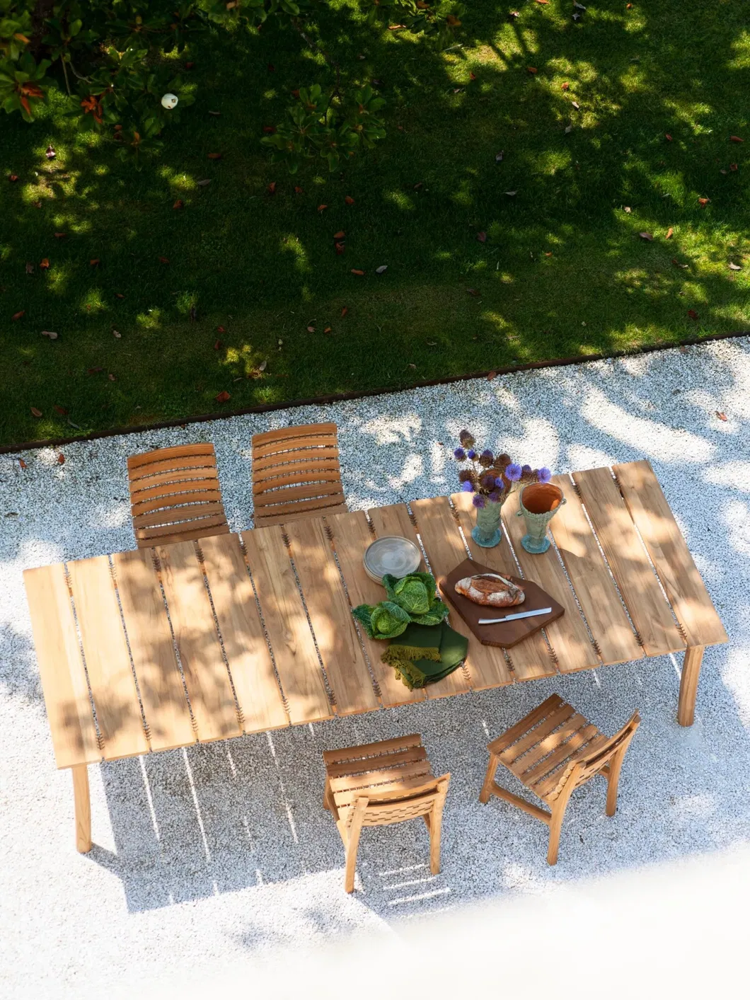 Teak Dining Table View 3