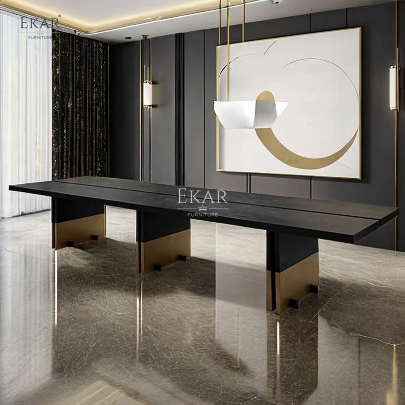 Modern Wooden Dining Table Stylish and Functional Design for Contemporary Dining Spaces