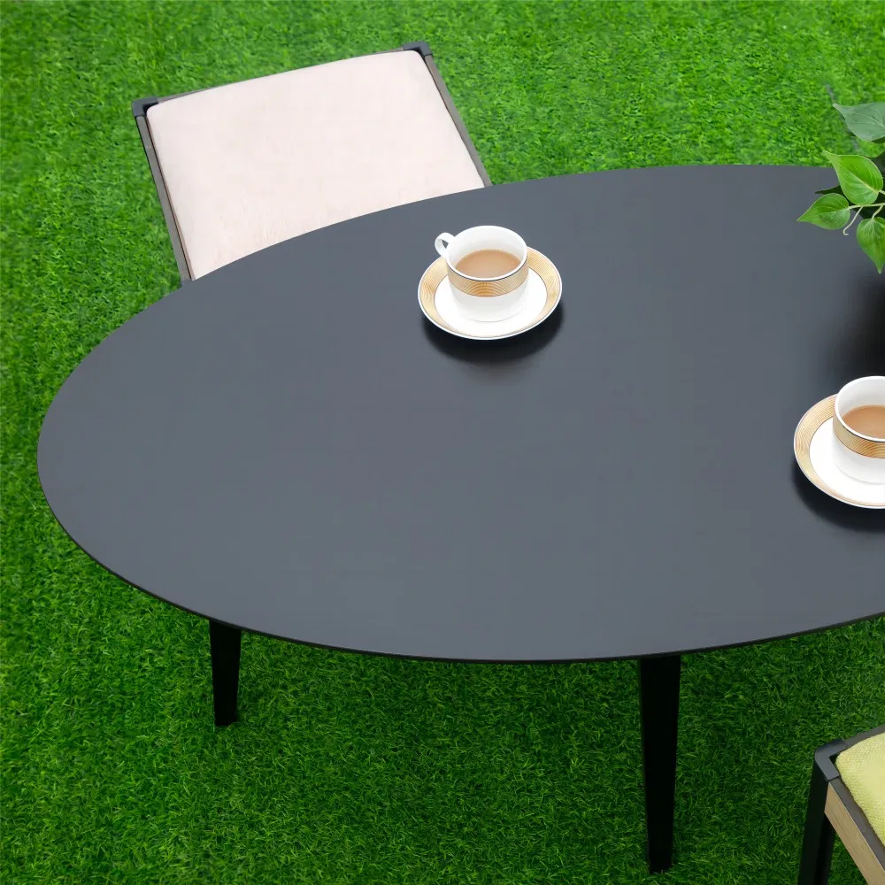 Debo HPL Compact Laminate Stain Resistant HPL Outdoor Dining Table Factory Price