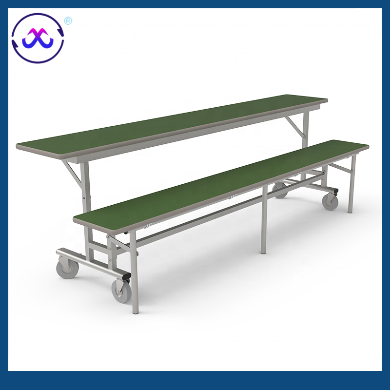 Factory Price Wooden Dining Space Saving Set Furniture Room School Restaurant Table