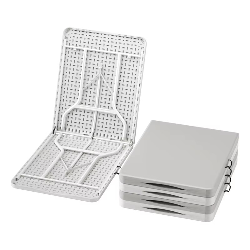 Morden Style 6FT Multi-Purpose Plastic Folding Table for Dining and Picnic Indoor and Outdoor Use