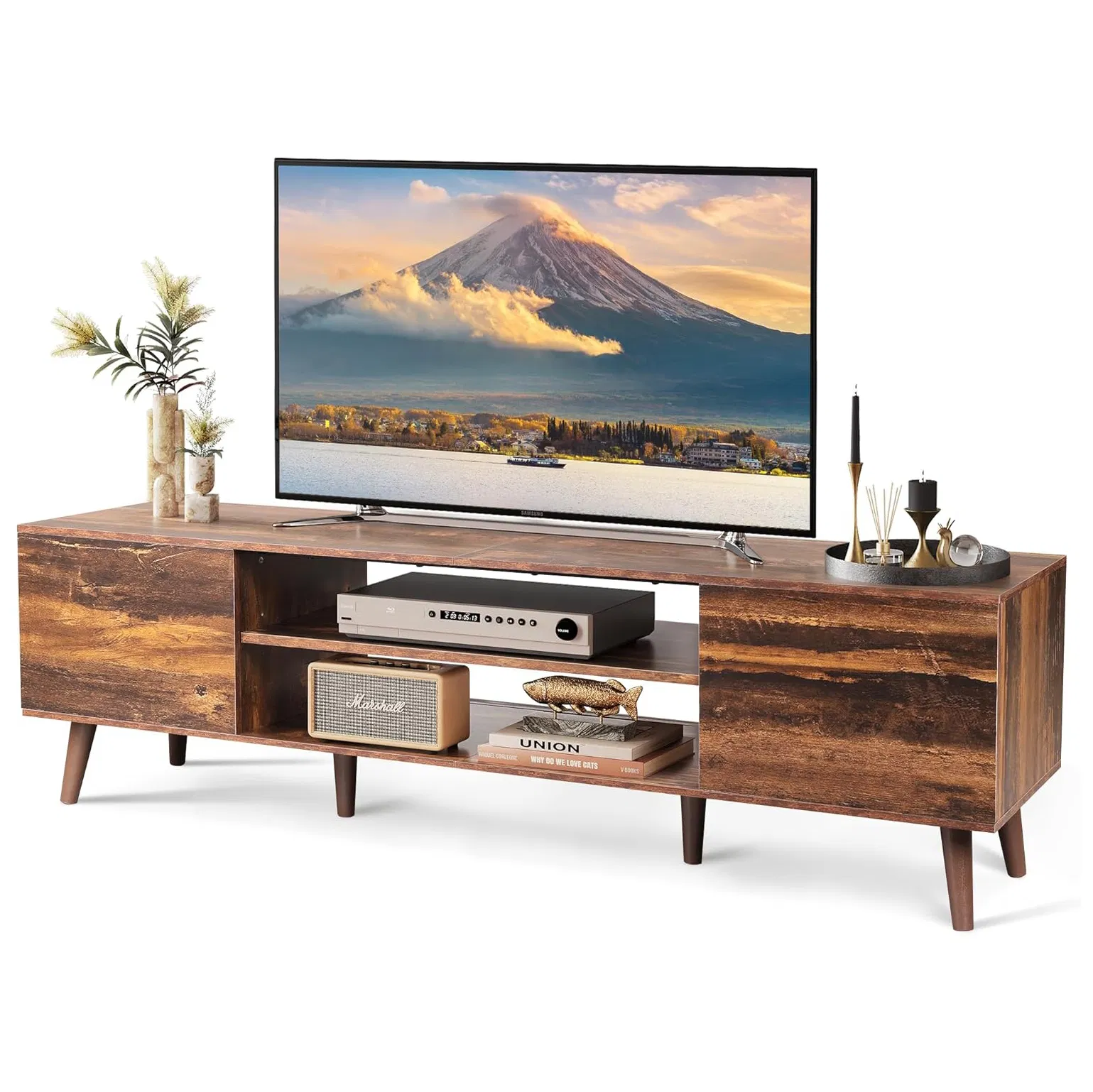 TV Console Table Detail 6