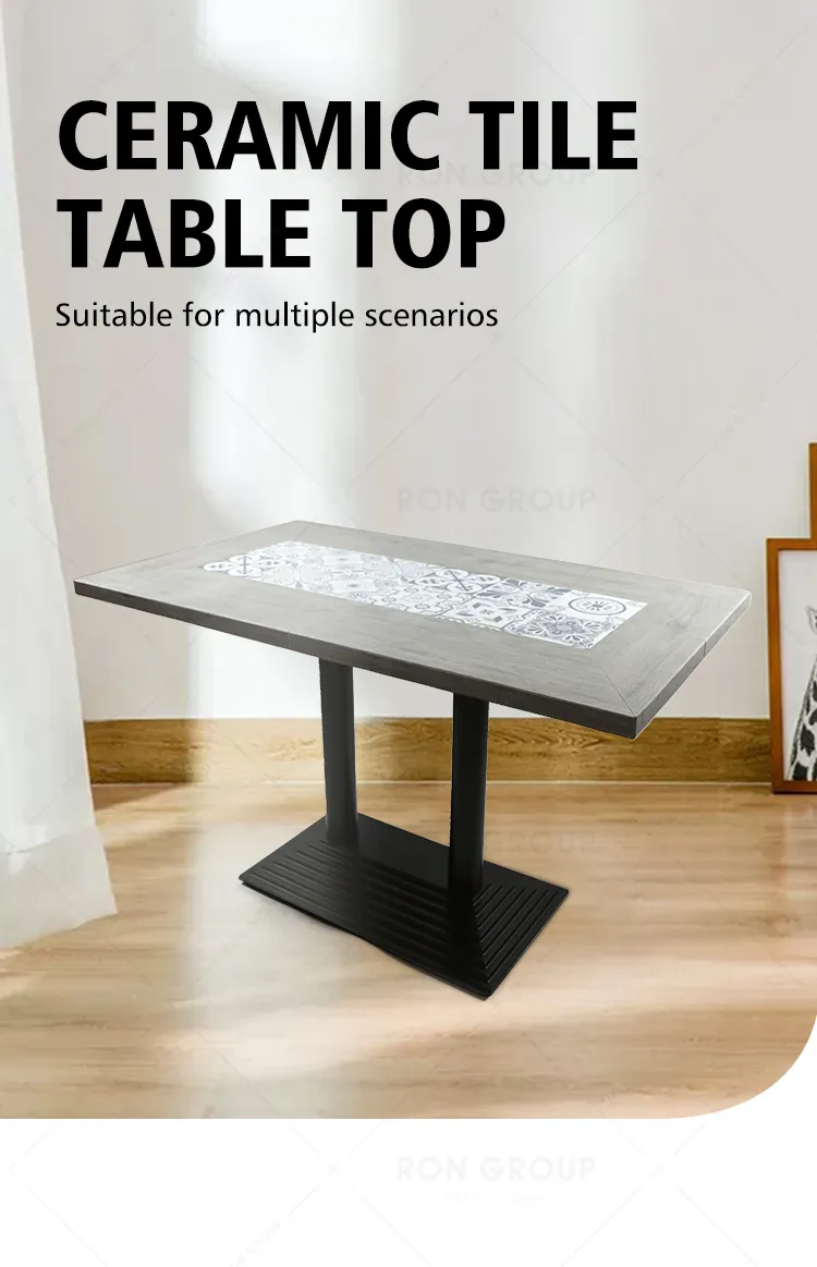 Ceramic Dining Table Detail 1