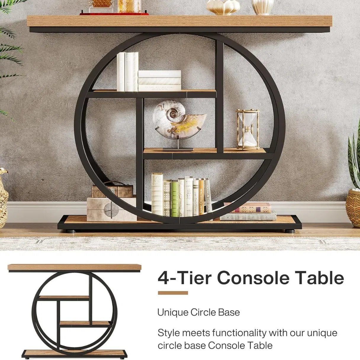 Cross-Border Entryway Console Table for Home Wall-Mounted Storage Rack