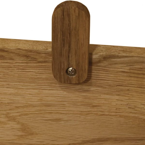 High Quality Modern Nordic Solid Oak Natural Wooden Console Table with 2 Drawers 1 Shelf, Used for Hallway, Living Room, Bedroom, Behind Couch/Sofa, Corridor