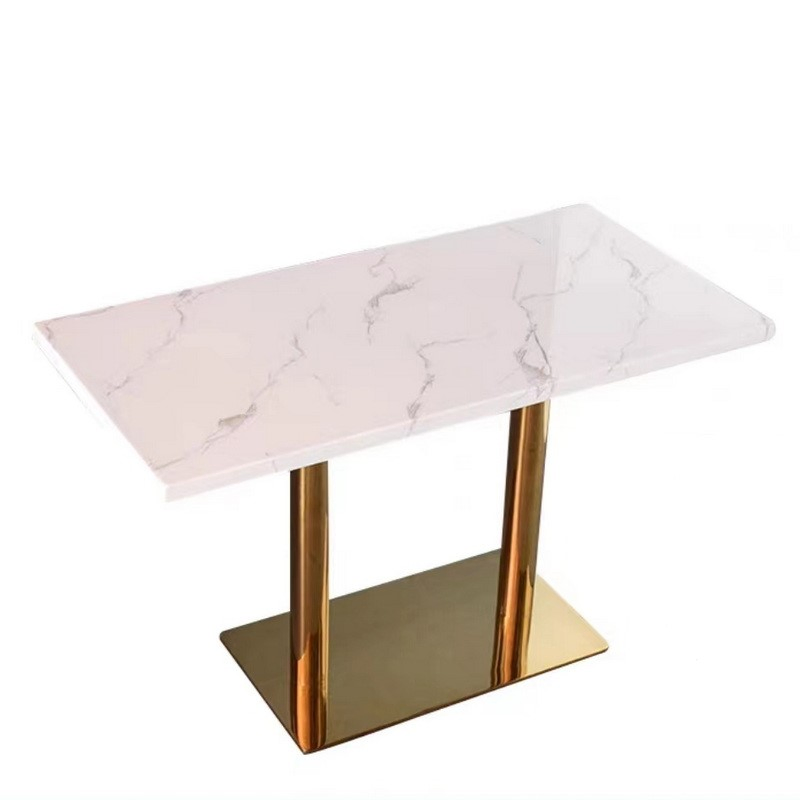 Resin Epoxy Table Top High Glossy Tea Table Dining Table Coffee Table Stainless Steel Metal Living Room Nesting Side End Small Table with Tempered Glass