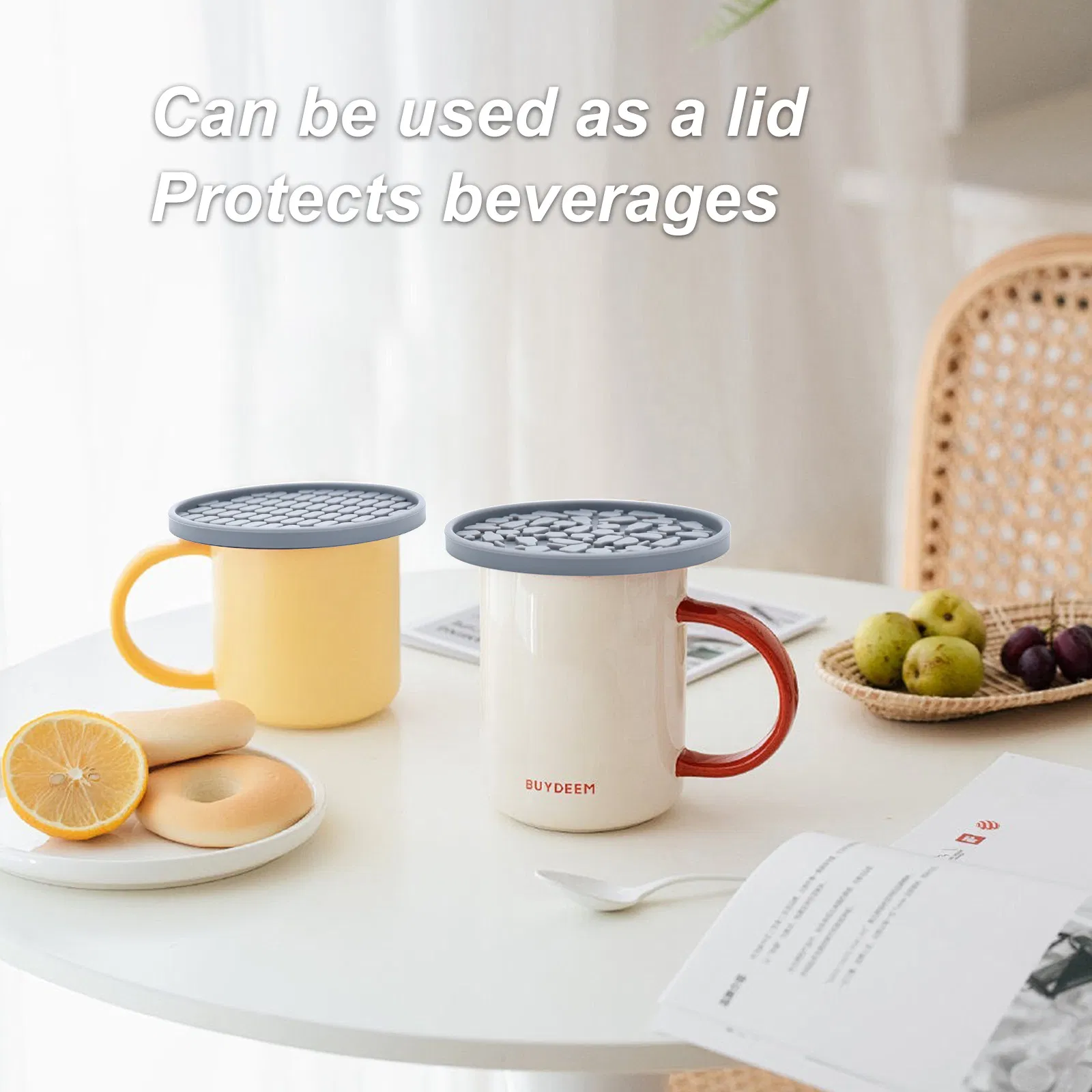 Silicone Coaster Set 9