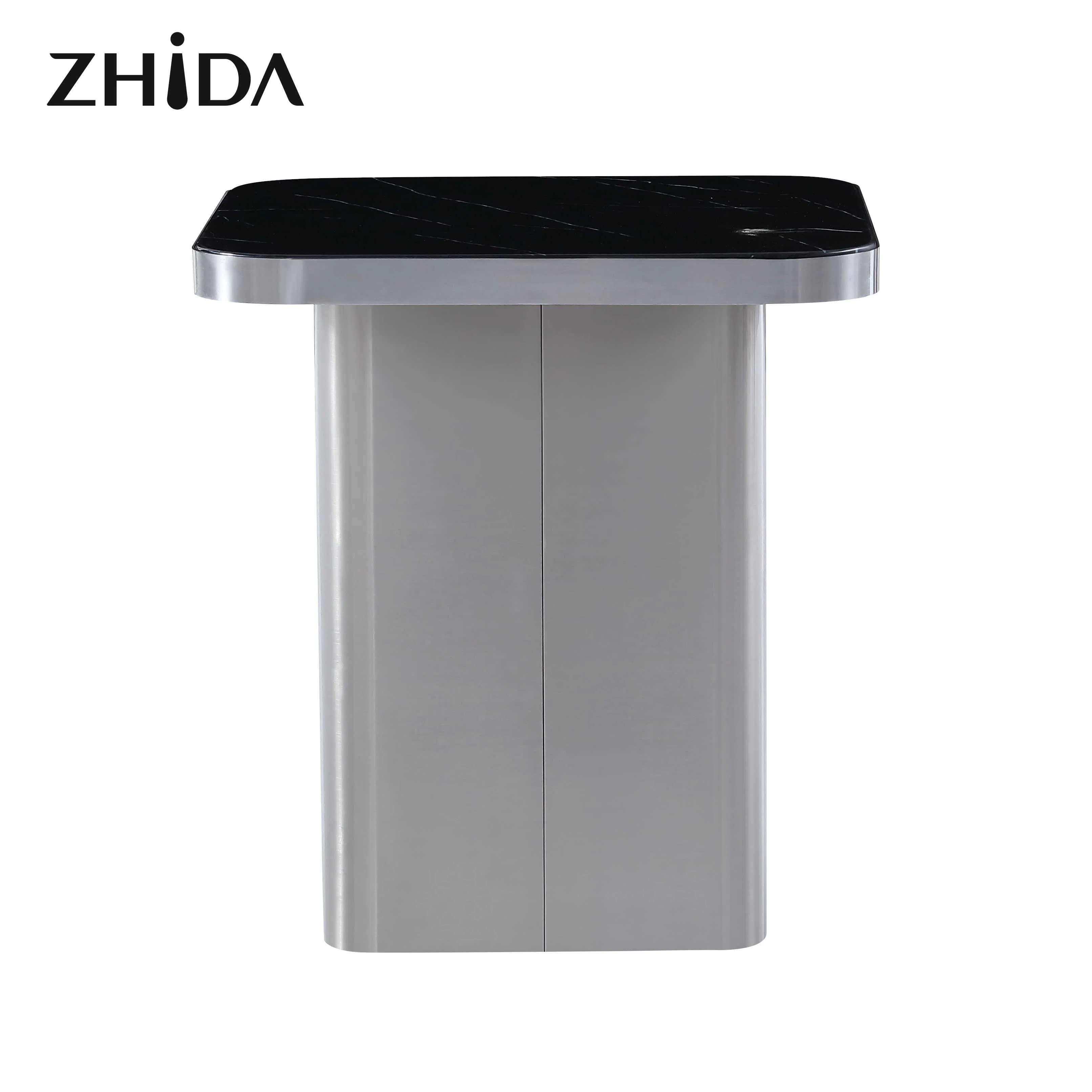 Round Coffee Table Living Room Furniture Waterproof Small Sofa Side Metal Accent Coffee End Tray Table for Sale