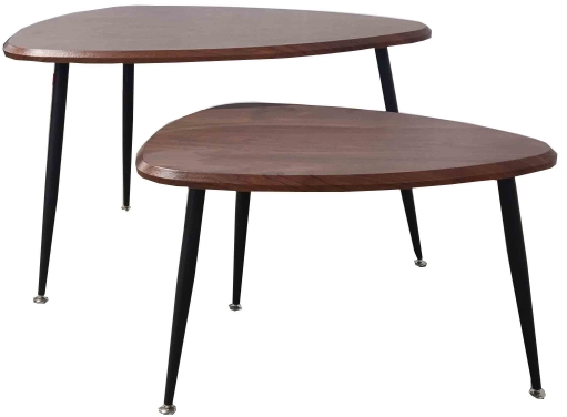 2-Tier Thin Sofa Table Small Couch Side Table with Living Room Storage for Entryway or Coffee Accent 2 Set Narrow Tables