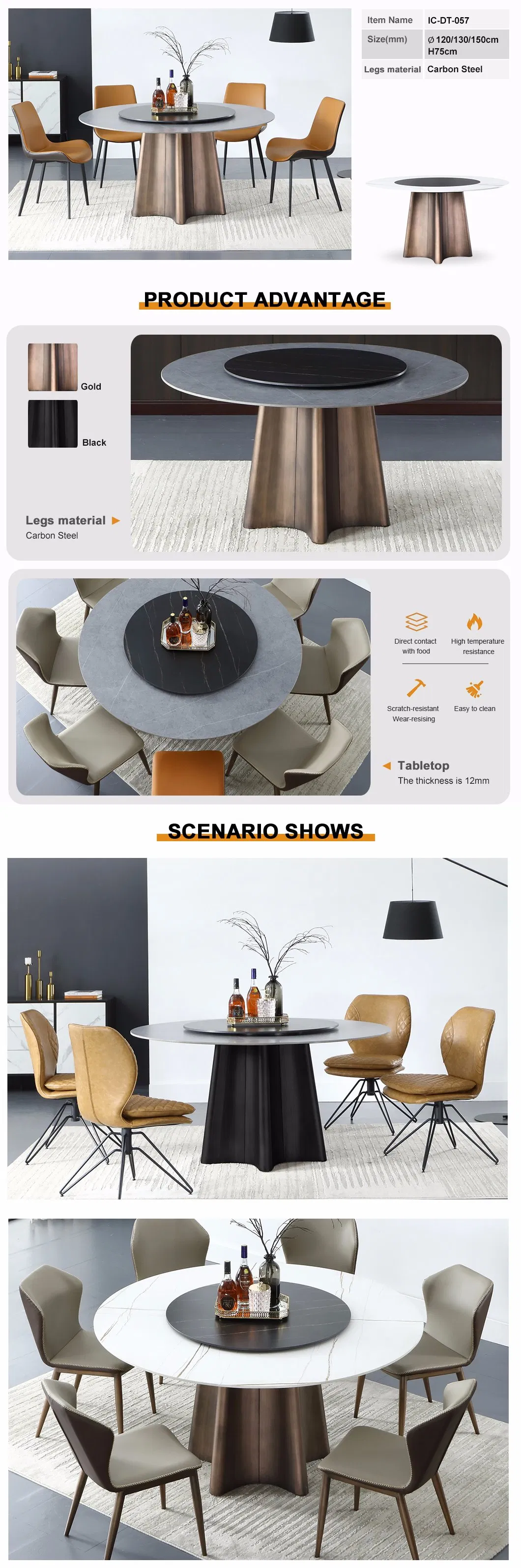 Sintered Stone Table