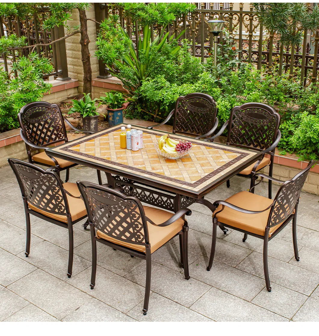 Cast Aluminium Table