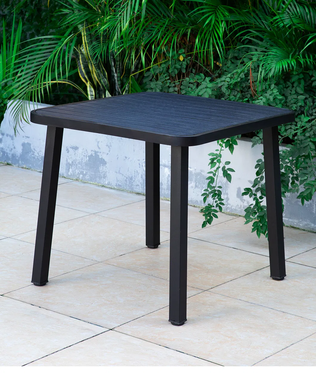 Outdoor Side Plastic Wood Patio Coffee Table