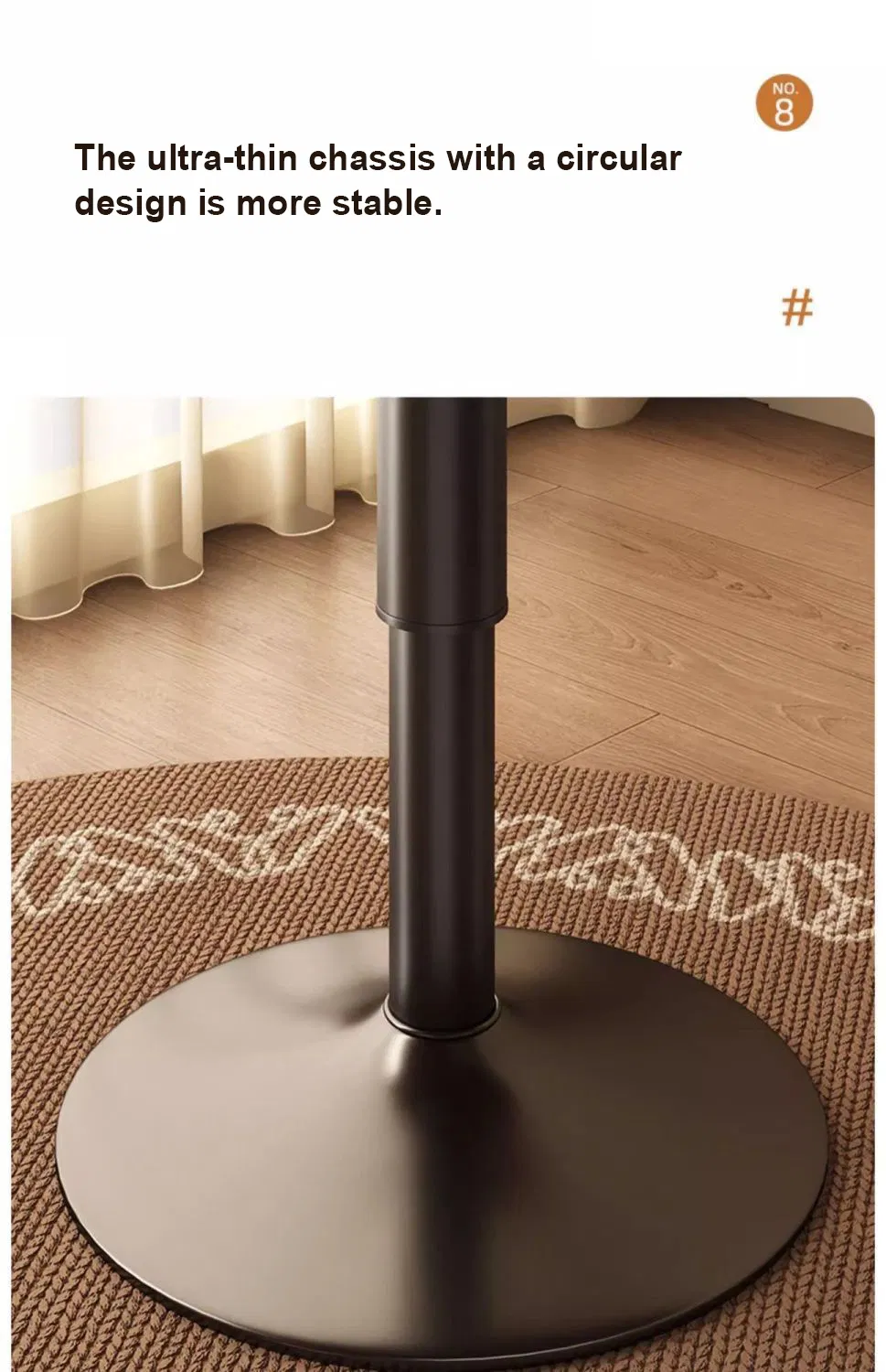 Modern Lift Coffee Table Detail 6