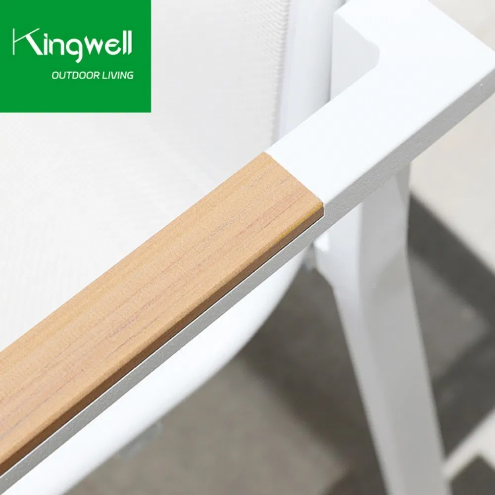 Hot Sale Restaurant Commercial Dining Set Aluminium Furniture Outdoor Garden Table and Chairs