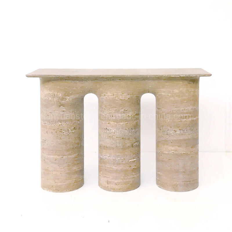 Marble Tower Table Solid Stone Pedestal Post Accent Side Coffee Marble End Table