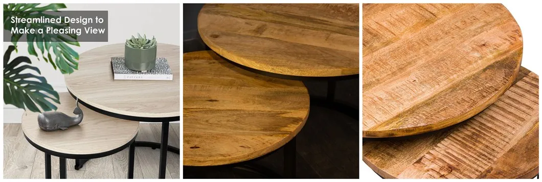 Nesting Coffee Table Detail