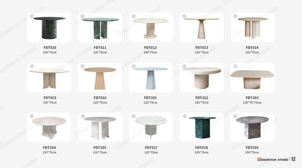 Marble Dining Table View 9