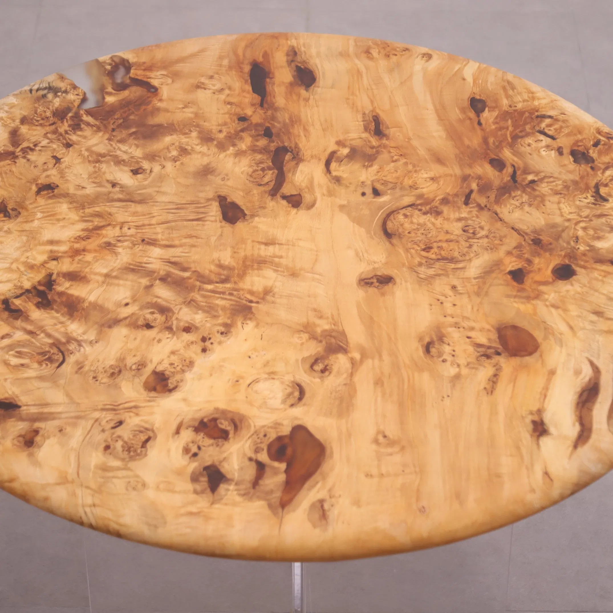 Solid Wood Round Coffee Table