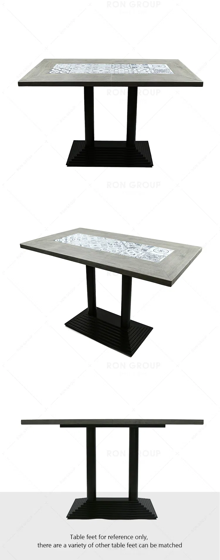 Ceramic Dining Table Detail 3