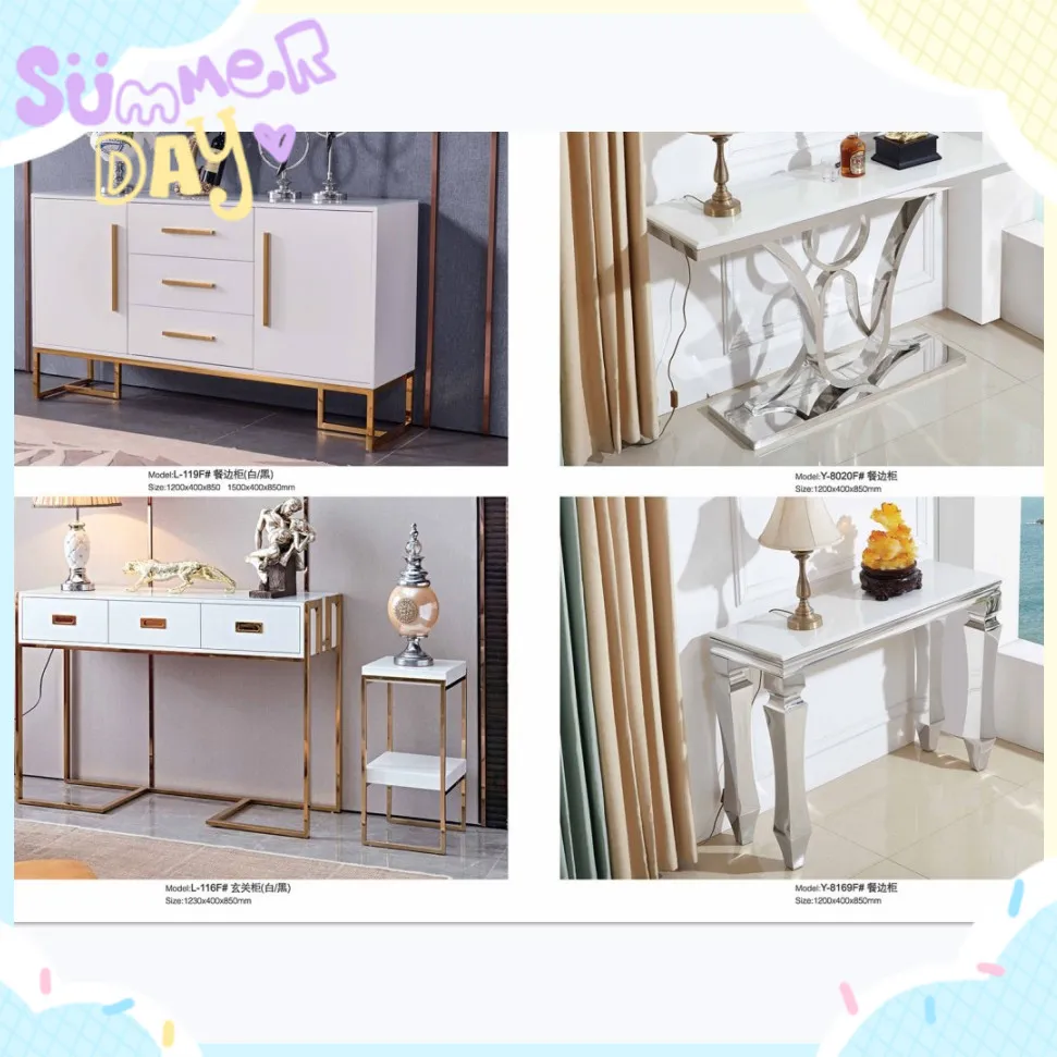 Living Room Console Table