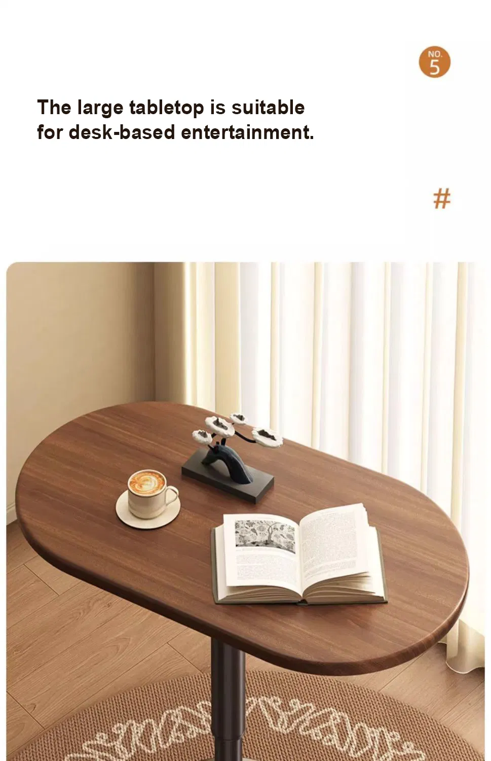 Modern Lift Coffee Table Detail 1