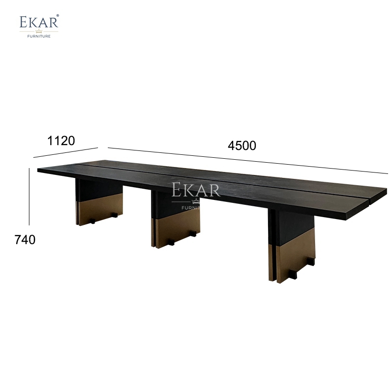 Modern Wooden Dining Table Stylish and Functional Design for Contemporary Dining Spaces