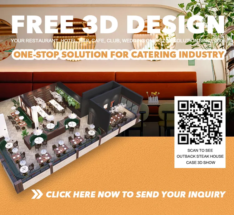 Modern Restaurant Furniture Set