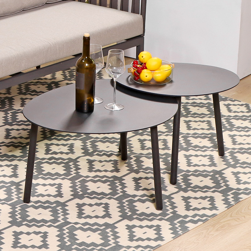 New Darwin Modern Customized China Outdoor Coffee Metal Side Patio Garden Table