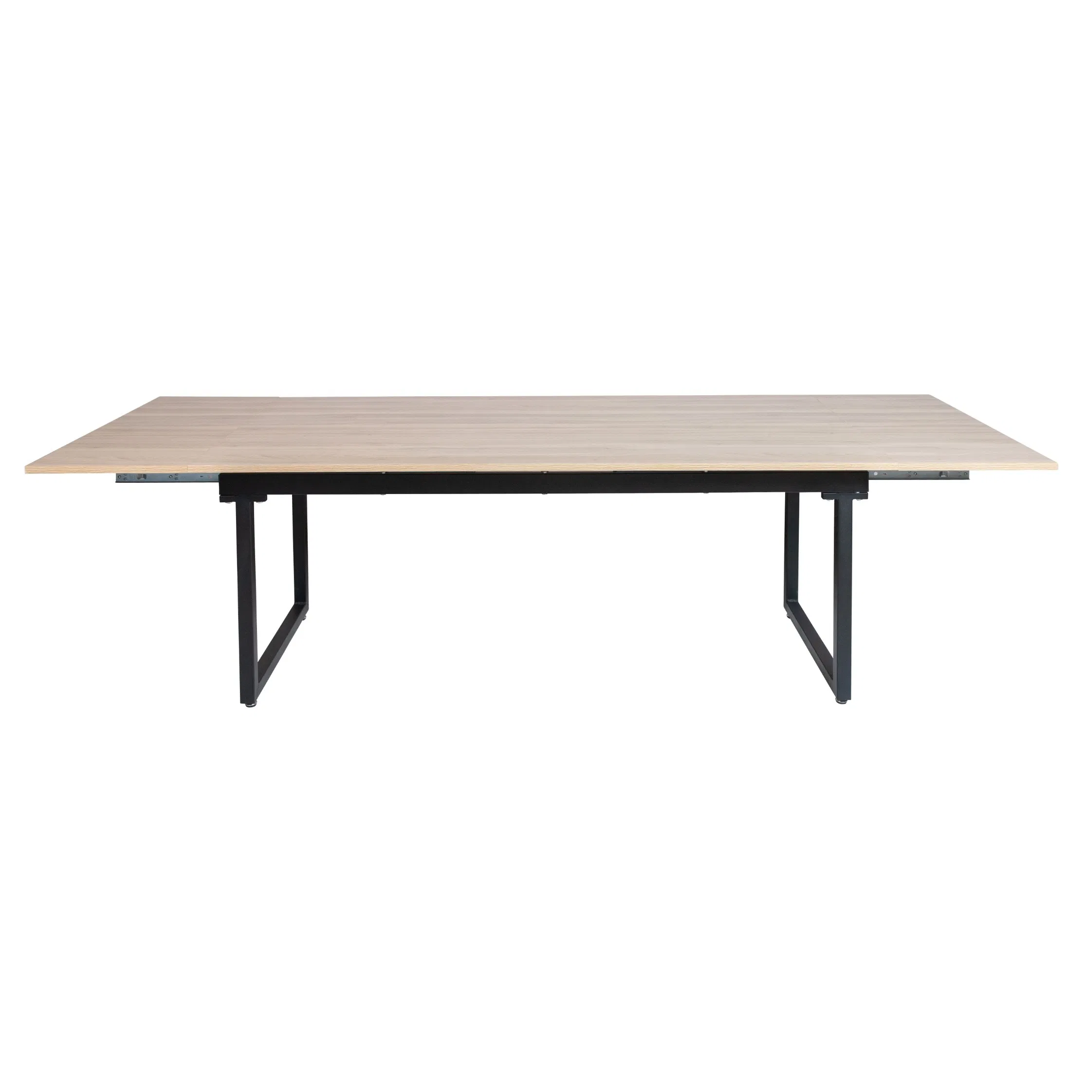 Modern MDF Extendable Stainless Steel Home Dining Table Designs Pull-out Dining Table