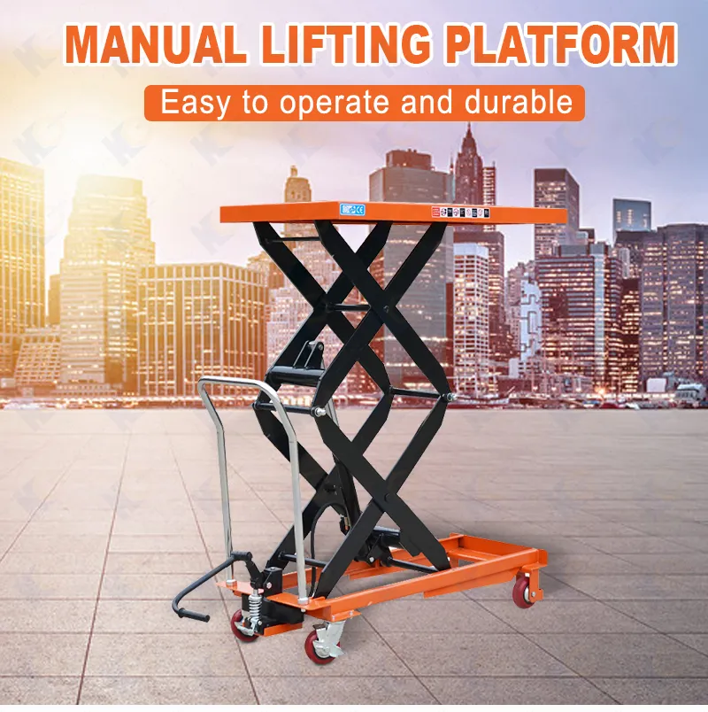 Scissor Lift Table Display 1