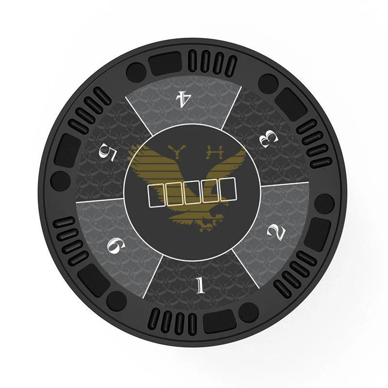 Double Side Round Wooden Reversible Dining Poker Table Texas Table De Poker