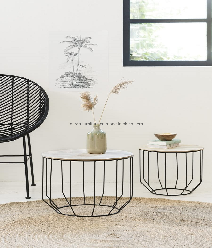 Chic Industrial Coffee Table with Concealed Storage Space