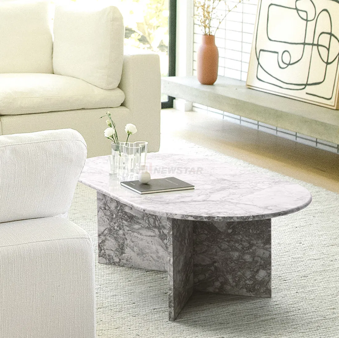 Popular Stone Furniture Extendable Marble Luxury Dining Table Wholesale Price Customized Dining Table Marble