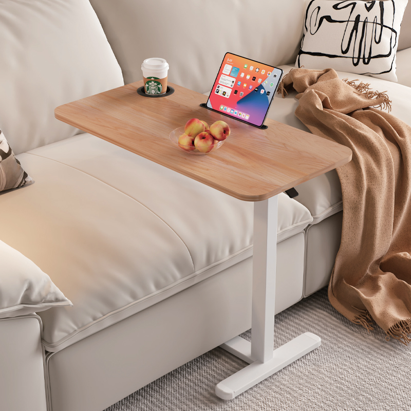 Hz Hospital Bedside Tables Medical Equipments Bed ABS Material Height Adjustable Patient Food Table