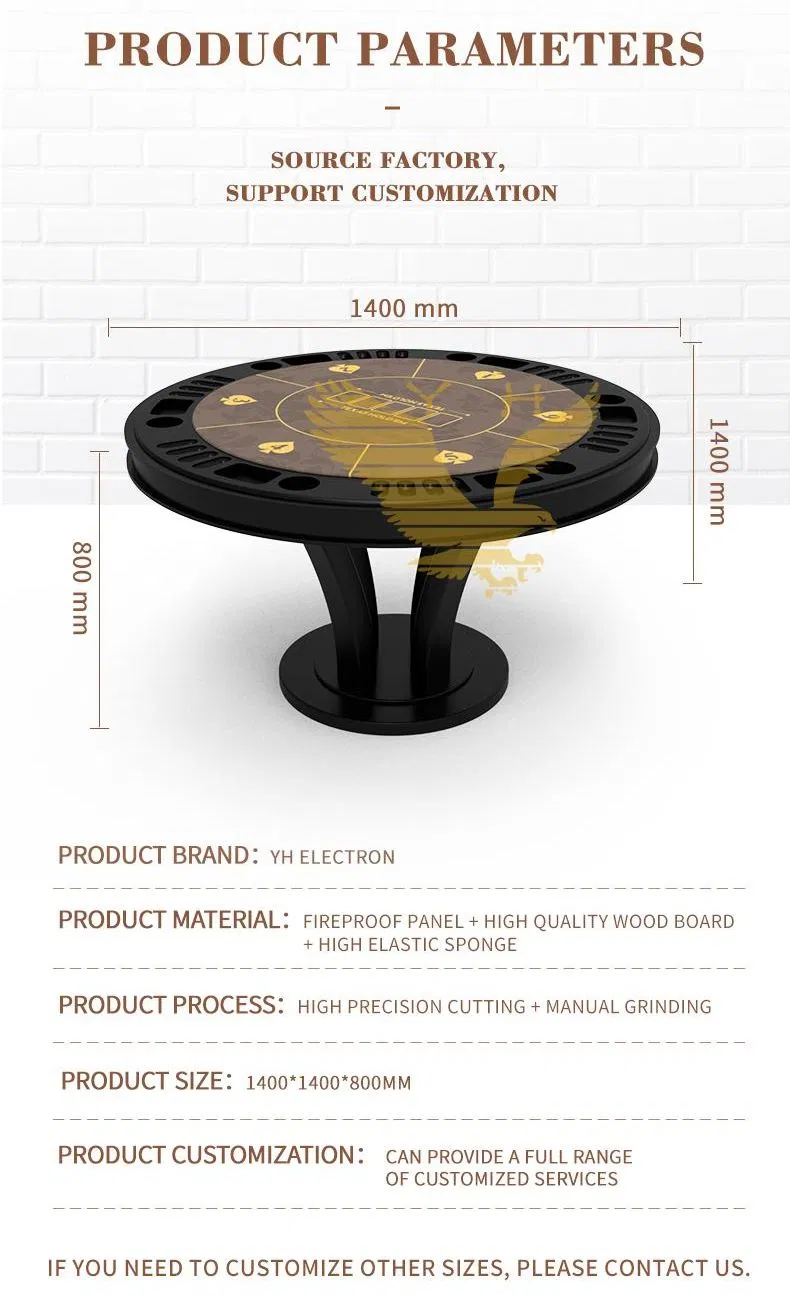 Poker Table Detail 2