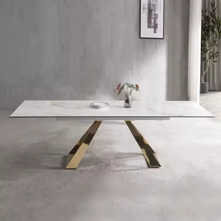 Extendable Marble Dining Table View 3